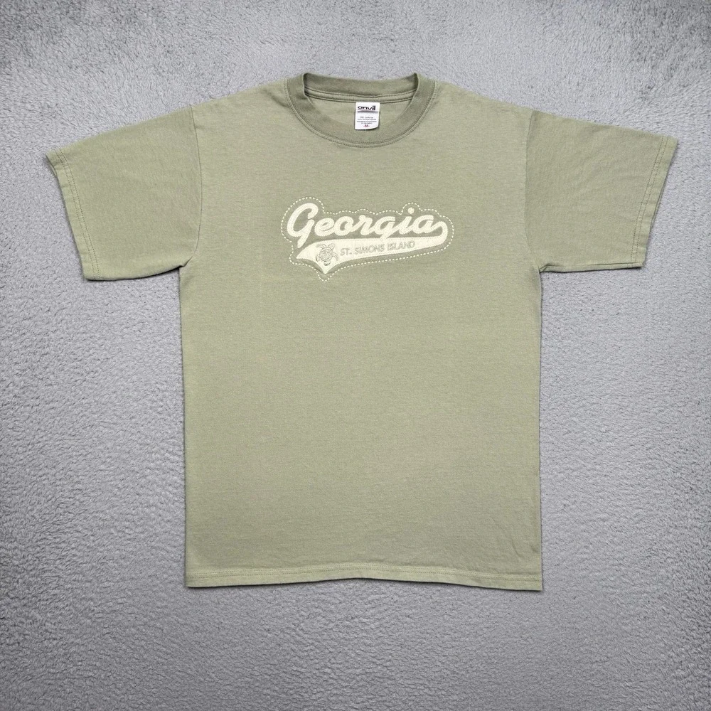 Vintage Y2K Georgia St. Simons Island T-shirt - Picture 2 of 5